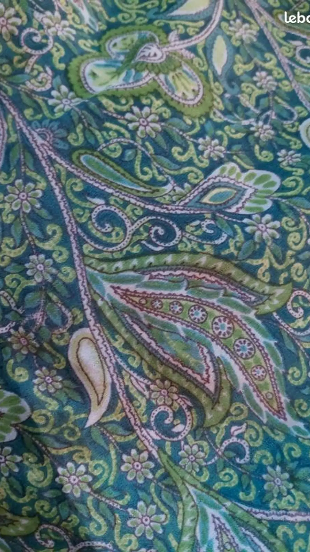Image de Sarouel d'été bohème Ipanima EST.2010 – Taille unique – Tons vert et bleu, 2/3