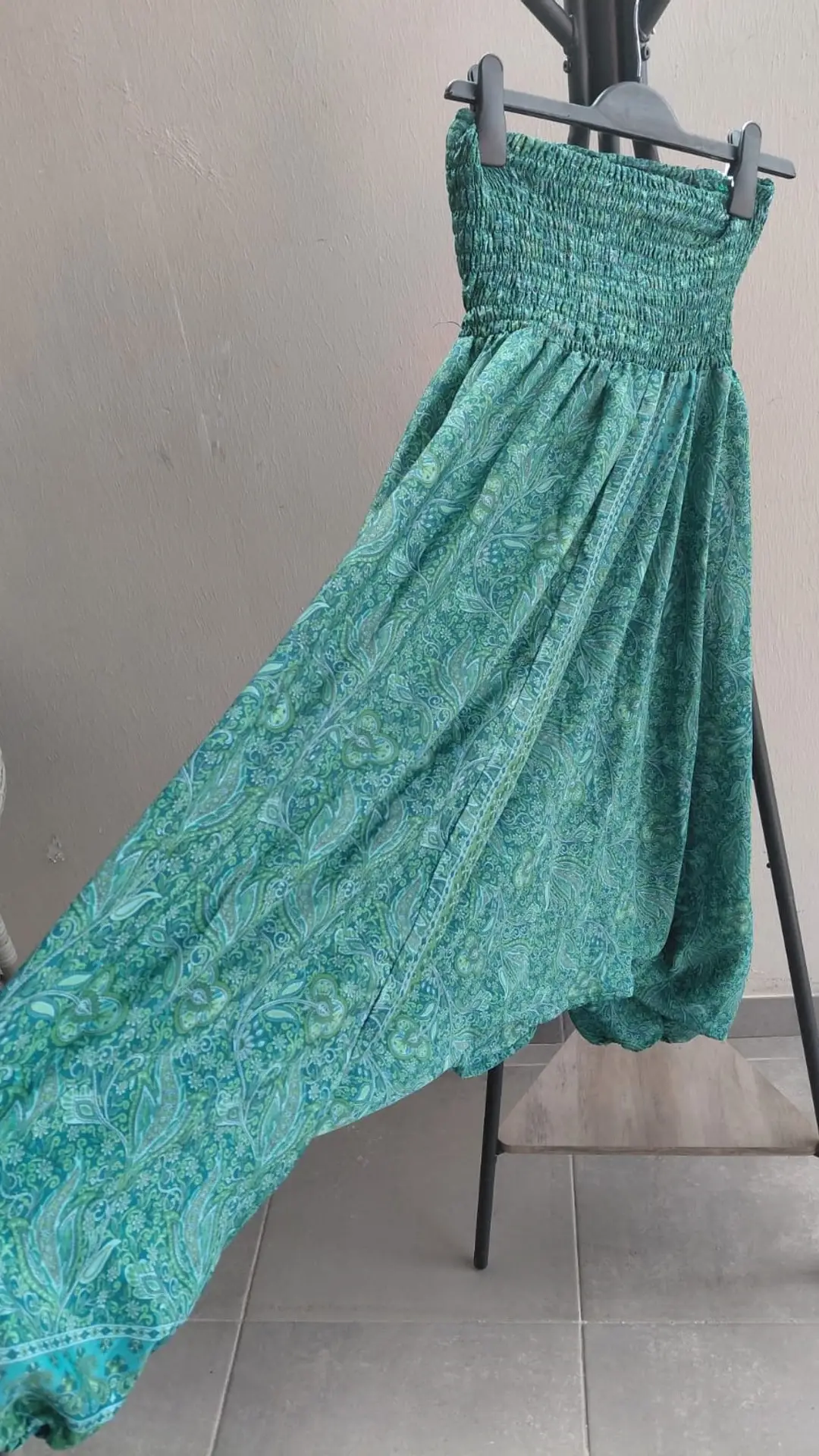 Image de Sarouel d'été bohème Ipanima EST.2010 – Taille unique – Tons vert et bleu, 3/3
