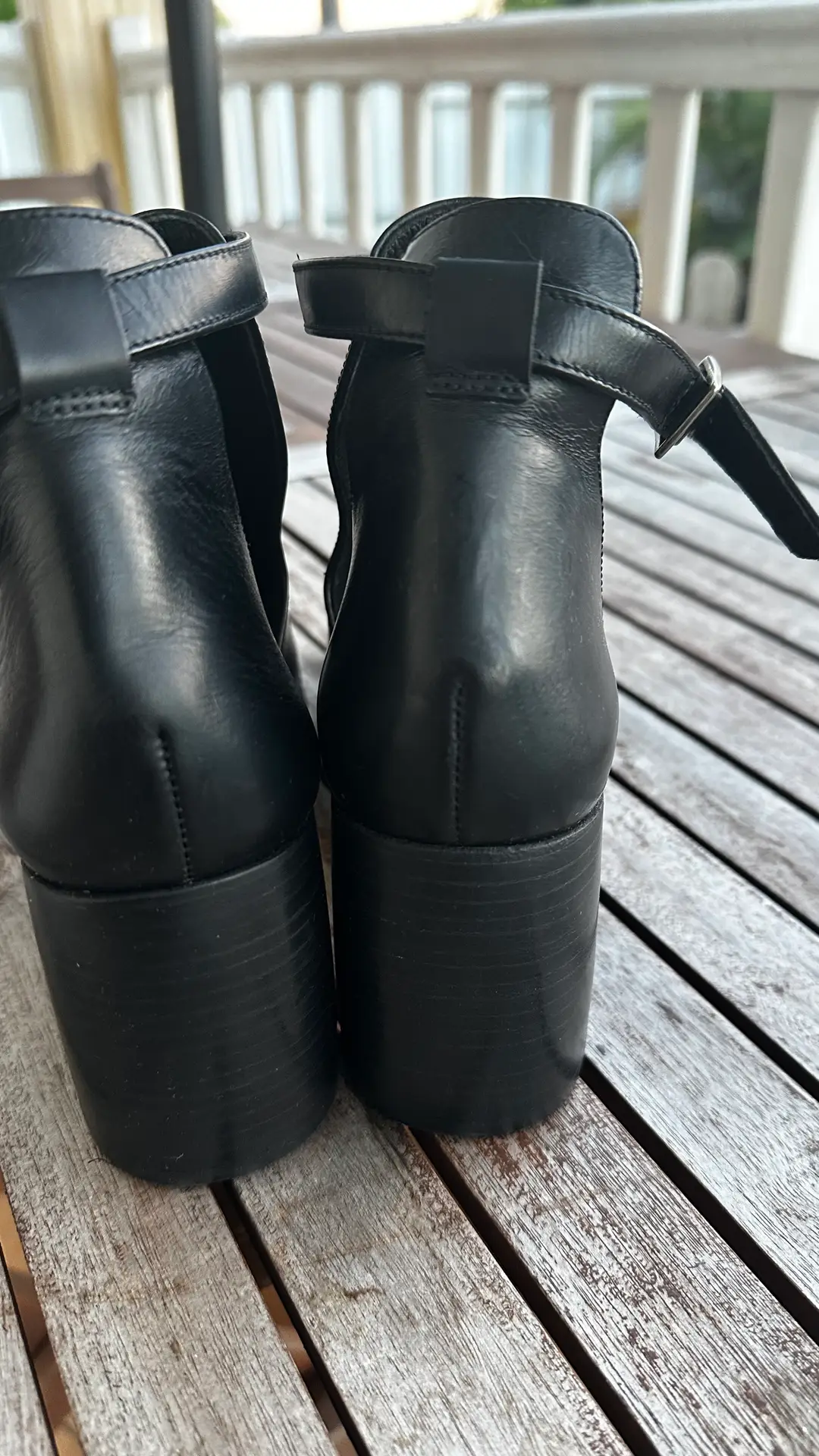 Image de Sandales à talons Minelli – Cuir noir – Pointure 40, 5/5